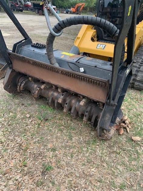 cat skid steer mulcher attachment|cat hm315 mulcher for sale.